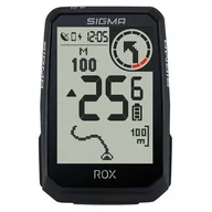 Liczniki rowerowe - Licznik rowerowy SIGMA Rox 4.0 Endurance Sensor Set Czarny Podświetlany - miniaturka - grafika 1