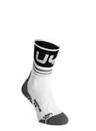 Skarpety termoaktywne - Skarpety do biegania damskie UYN Runner's One Short Socks - white/black - miniaturka - grafika 1