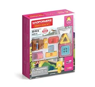 Klocki - Magformers 33-częściowy zestaw magnetyczny "Maggy''s House" - 3+ - miniaturka - grafika 1