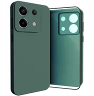 Etui i futerały do telefonów - Etui do Xiaomi Redmi Note 13 Pro 5G Osłona Kamery, Zielone, Case Szkło - miniaturka - grafika 1