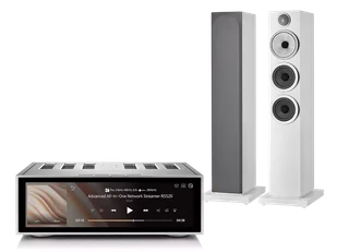 Rose RS520 (srebrny) + 704 S3 (biały) - Zestawy stereo - miniaturka - grafika 1