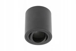 Oprawa sufitowa Aveiro Bis aluminium 80x90mm 20W okrągła czarna IP20 - Lampy sufitowe - miniaturka - grafika 1