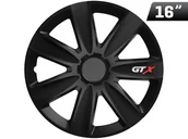 Kołpaki samochodowe - VERSACO S R O Kołpak gtx carbon "black" 16" AMI-10325 - miniaturka - grafika 1