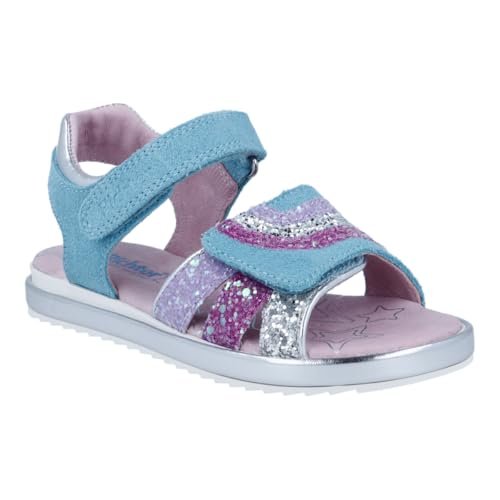 Richter Buty dziecięce Romea sandały, Jelly/silv/cicla/FLI, 35 EU
