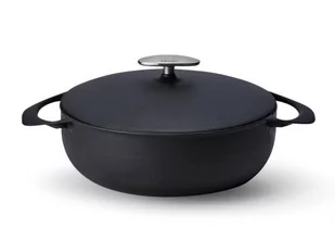 Garnek żeliwny UNILLOY Kurogane 22 cm [US220BK] - Garnki - miniaturka - grafika 1