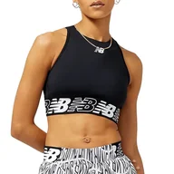 Bielizna sportowa damska - Biustonosz sportowy New Balance WB31175BK – czarny - miniaturka - grafika 1