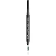 Akcesoria i kosmetyki do stylizacji brwi - NYX PRECISION BROW PENCIL CHARCOAL - miniaturka - grafika 1