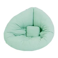 Fotele i pufy dla dzieci - Dziecięcy fotel rozkładany Karup Design Mini Nido Mint - miniaturka - grafika 1