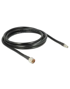 Delock Wtyczka Hf N > Rp-Sma 3 M Cfd400 Low Loss - Złącza, przejściówki, adaptery - miniaturka - grafika 1