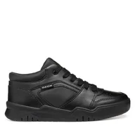 Buty dla chłopców - Sneakersy Geox J Perth J557RA 054FU C9999 S Czarny - miniaturka - grafika 1