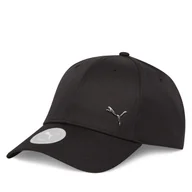 Czapki damskie - Czapka z daszkiem Puma Metal Ess 259940 01 Czarny - miniaturka - grafika 1