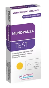 Hydrex Test menopauza płytkowy x 2 szt - Testy ciążowe i diagnostyczne - miniaturka - grafika 1