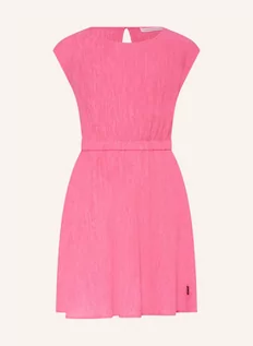 Sukienki - Calvin Klein Sukienka Z Wycięciami pink - grafika 1