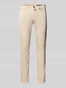 Jeansy o kroju tapered fit z 5 kieszeniami model ‘Lyon’ - Spodnie męskie - miniaturka - grafika 1