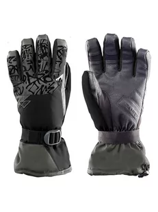 Zanier Rękawice narciarskie unisex "Gap STX" w kolorze czarno-szarym - Rękawice narciarskie - miniaturka - grafika 1