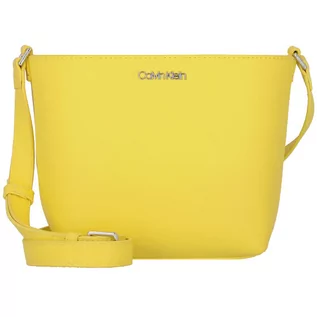 Torebki damskie - Calvin Klein Torebka na ramię 20 cm magnetic yellow K60K609124-ZBE - grafika 1