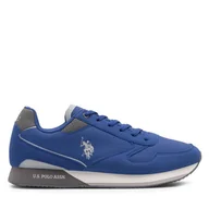 Sneakersy męskie - Sneakersy U.S. Polo Assn. NOBIL003M/CHY4 Niebieski - miniaturka - grafika 1