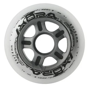 Kółka do łyżworolek NILS EXTREME 1630011 PU 80x24 82A (4 sztuki) - Akcesoria do skatingu - miniaturka - grafika 1