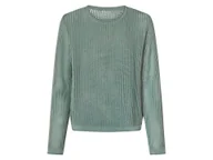 Swetry damskie - esmara® Sweter damski (Niebieski, XS (32/34)) - miniaturka - grafika 1