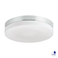 Lampy ścienne - Plafon średnica: 29,5cm PILLS II 2x60W E27 67111 chrom PREZENT IP44 - miniaturka - grafika 1