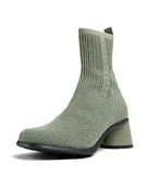 Botki damskie - Camper K400709 Kiara, botki damskie, Medium Green 1, 38 EU - miniaturka - grafika 1