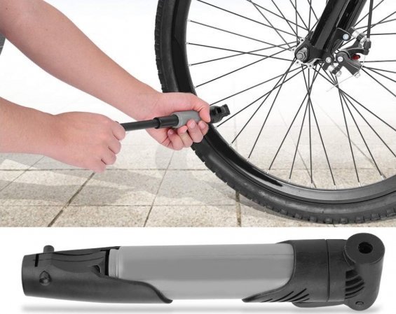 POMPKA ROWEROWA TELESKOPOWA RĘCZNA PRZENOŚNA MOCNA NA RAMĘ ROWER PODRÓŻNA