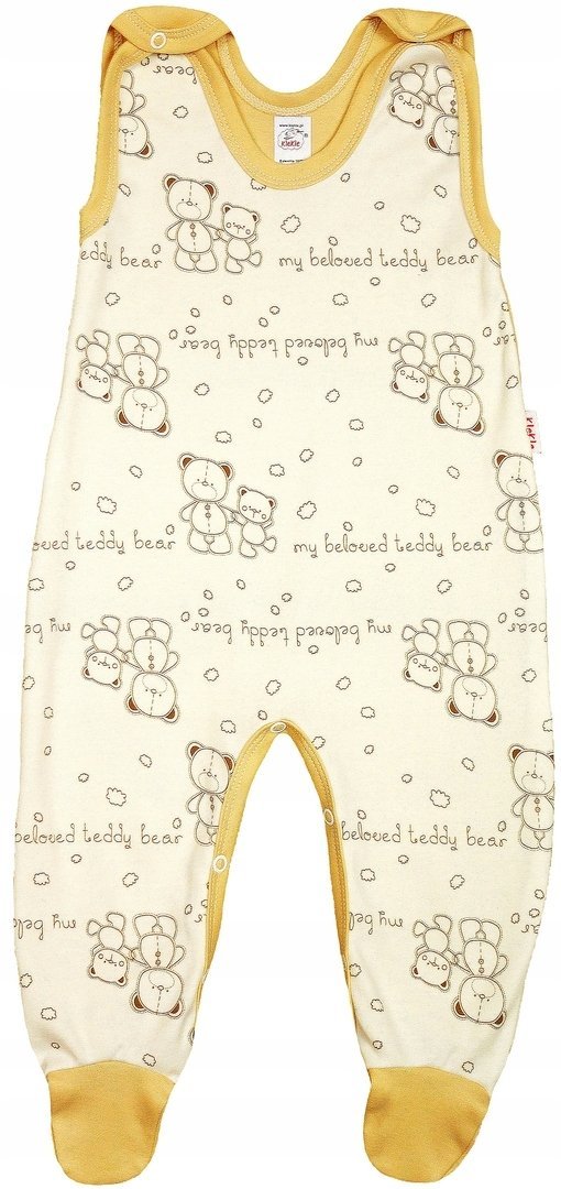 ŚPIOCHY Śpioszki ROZPINANE MISIE BEŻ 86 KLEKLE