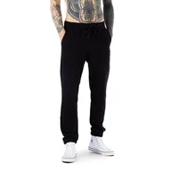 Spodnie sportowe męskie - Spodnie Champion Emboidered Heavy Cotton Joggers 218488-KK001 - czarne - miniaturka - grafika 1