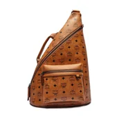 Plecaki - MCM Plecak AREN Sling | z dodatkiem skóry - miniaturka - grafika 1