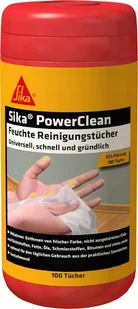Sika Powerclean Nawilżane Chusteczki Mocno Czyszczące 100 szt. - Akcesoria do mycia samochodu - miniaturka - grafika 1