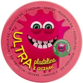 Masy plastyczne - Ultra Plastelina Z Oczami Epee Różowa 80G - miniaturka - grafika 1