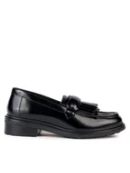 Półbuty damskie - Geox Lordsy D Walk Pleasure D36TGC 00038 C9999 Czarny - miniaturka - grafika 1