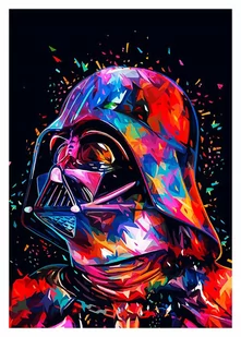 Haft diamentowy mozaika diamentowa zestaw xxl 5d dla dzieci 30*40 star wars - Zabawki kreatywne - miniaturka - grafika 1