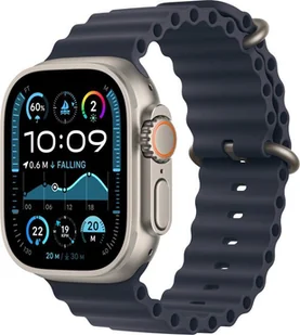 Apple Watch Ultra 2 GPS + Cellular 49mm Tytan Ocean Niebieski - Smartwatch - miniaturka - grafika 3