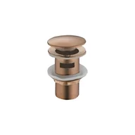 Korki do umywalek - Mexen MEXEN KOREK UMYWALKOWY KLIK-KLAK Z PRZELEWEM ROSE GOLD 79920-60 79920-60 - miniaturka - grafika 1