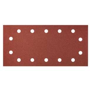 Papier ścierny na rzep 115 x 230 mm, K180, 5 szt,, z otworami GRAPHITE - Materiały ścierne - miniaturka - grafika 1