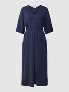 Sukienki - Sukienka midi z wiązanym paskiem model ‘Sisca’ - miniaturka - grafika 1