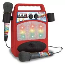Wzmacniacz z 2 mikrofonami - Instrumenty muzyczne dla dzieci - miniaturka - grafika 2