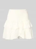 Spódnice - Spódnica mini z elastycznym pasem model ‘NADJA’ - miniaturka - grafika 1