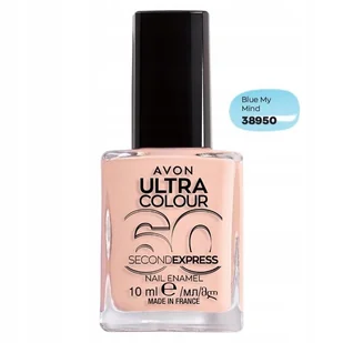AVON Szybkoschnący lakier do paznokci 60s BLUE MY MIND - Lakiery do paznokci - miniaturka - grafika 1