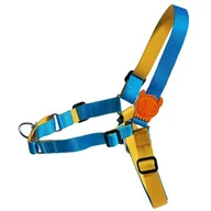 Szelki dla psów - ZEE DOG Szelki ZEE DOG Aziza Soft-Walk S Niebiesko-żółty - miniaturka - grafika 1
