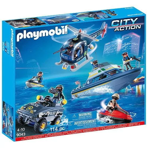 Playmobil CITY ACTION WIELKA AKCJA POLICJI 9043