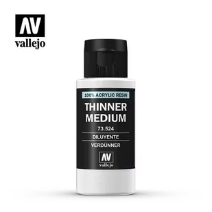 Vallejo Model Color Thinner 60 ml. Rozcieńczalnik do akryli Vallejo 73524 - Kolejki i akcesoria - miniaturka - grafika 1