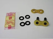 Części motocyklowe - Unbekannt Unisex Adult 533099992 złącze nitowe (ZJ) DID 520ZVM-X (złoty, jeden rozmiar - miniaturka - grafika 1