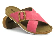 Klapki i japonki damskie - Klapki damskie - Inblu VO-12, ciemny róż - miniaturka - grafika 1