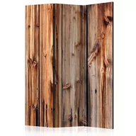 Parawany - Parawan 3-częściowy - Drewniana komnata [Room Dividers] (rozmiar 135x172) - miniaturka - grafika 1