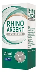 SOLINEA RHINOARGENT SPRAY DO NOSA 20 ml 9061014 - Przeziębienie i grypa - miniaturka - grafika 1