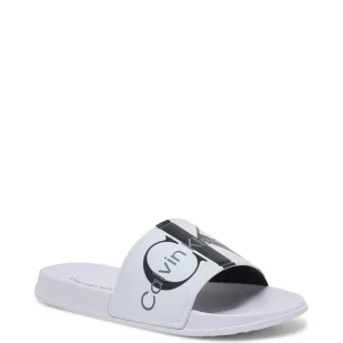 CALVIN KLEIN JEANS Klapki - Buty dla dziewczynek - miniaturka - grafika 1
