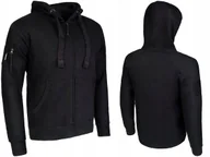 Bluzy męskie - Bluza Męska Rozpinana z Kapturem Kombat UK SPEC-OPS - Czarna XL - miniaturka - grafika 1