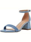 Sandały damskie - ESPRIT Sandały w kolorze błękitnym - miniaturka - grafika 1